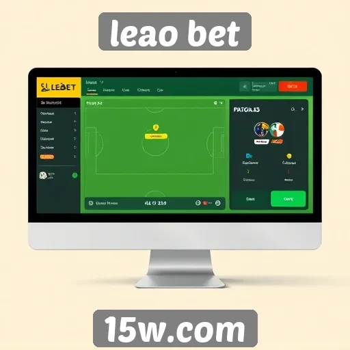 Interface do usuário do Leão Bet é intuitiva