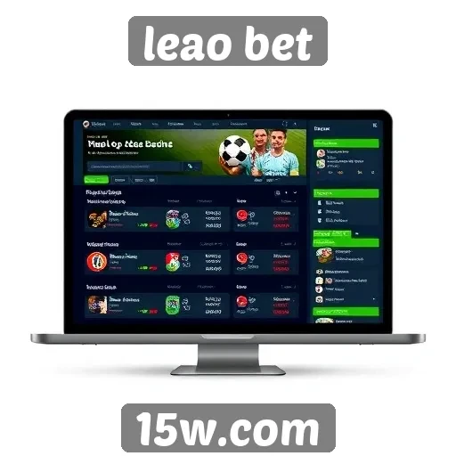 Análise da interface do usuário no site Leão Bet
